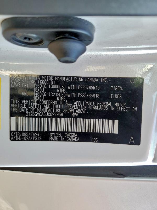 2018 Lexus Rx 450h Base