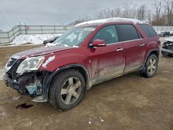2010 GMC Acadia Slt-1 en venta en Davison, MI
