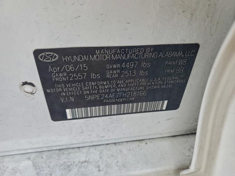 2015 Hyundai Sonata se