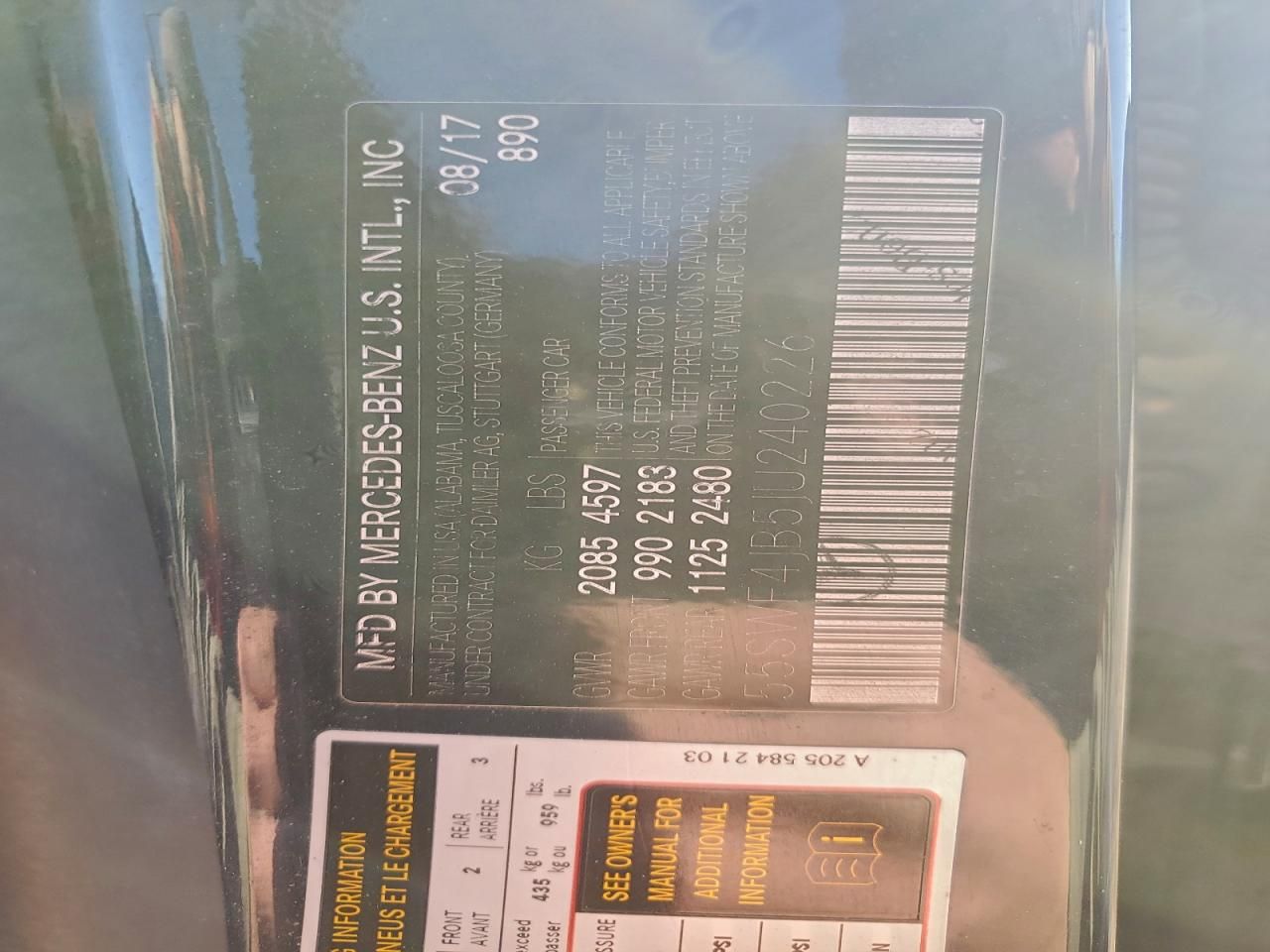 2018 Mercedes-Benz C300