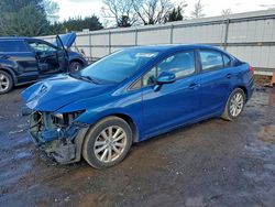 Salvage cars for sale from Copart Finksburg, MD: 2012 Honda Civic ex