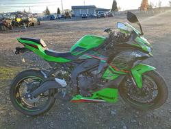 Salvage cars for sale from Copart Eugene, OR: 2024 Kawasaki ZX400 S