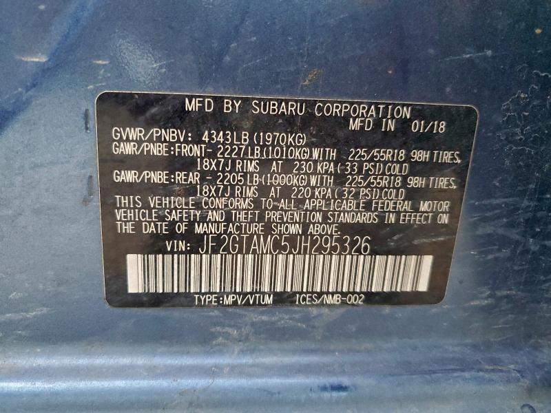 2018 Subaru Crosstrek Limited