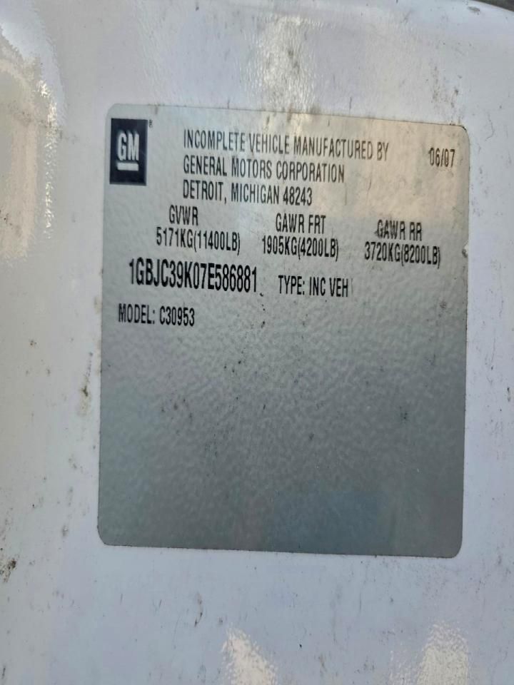 2007 Chevrolet Silverado C3500