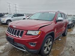 Jeep salvage cars for sale: 2015 Jeep Grand Cherokee Limited