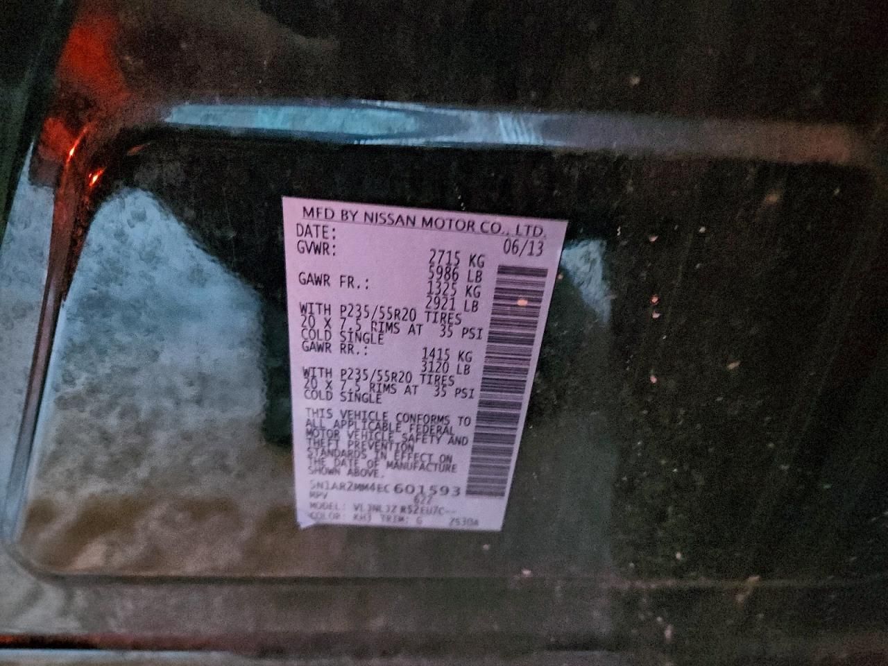 2014 Nissan Pathfinder s