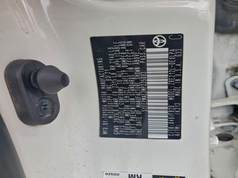 2021 Toyota Corolla le