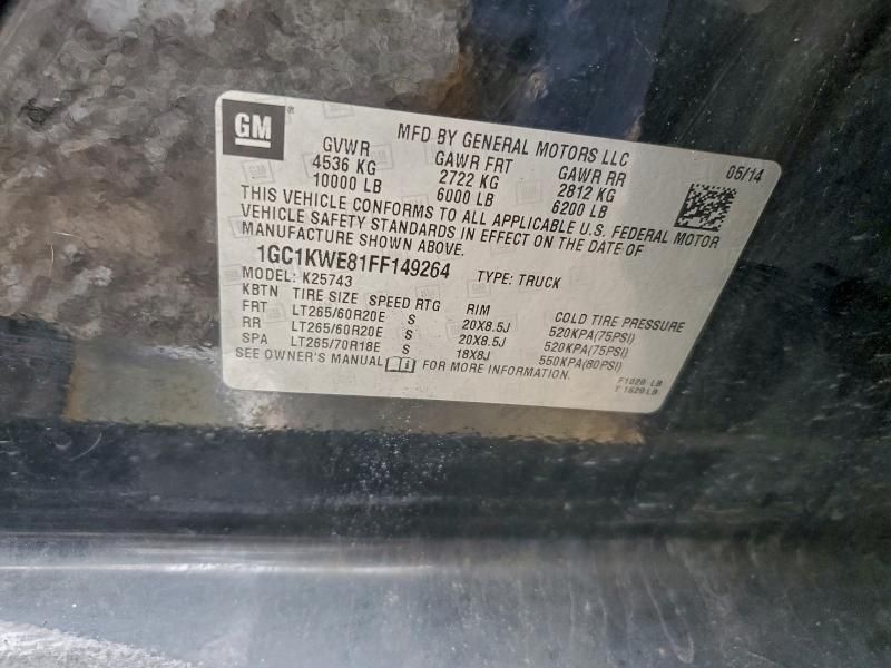 2015 Chevrolet Silverado K2500 Heavy Duty ltz