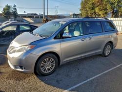 2017 Toyota Sienna xle en venta en Rancho Cucamonga, CA