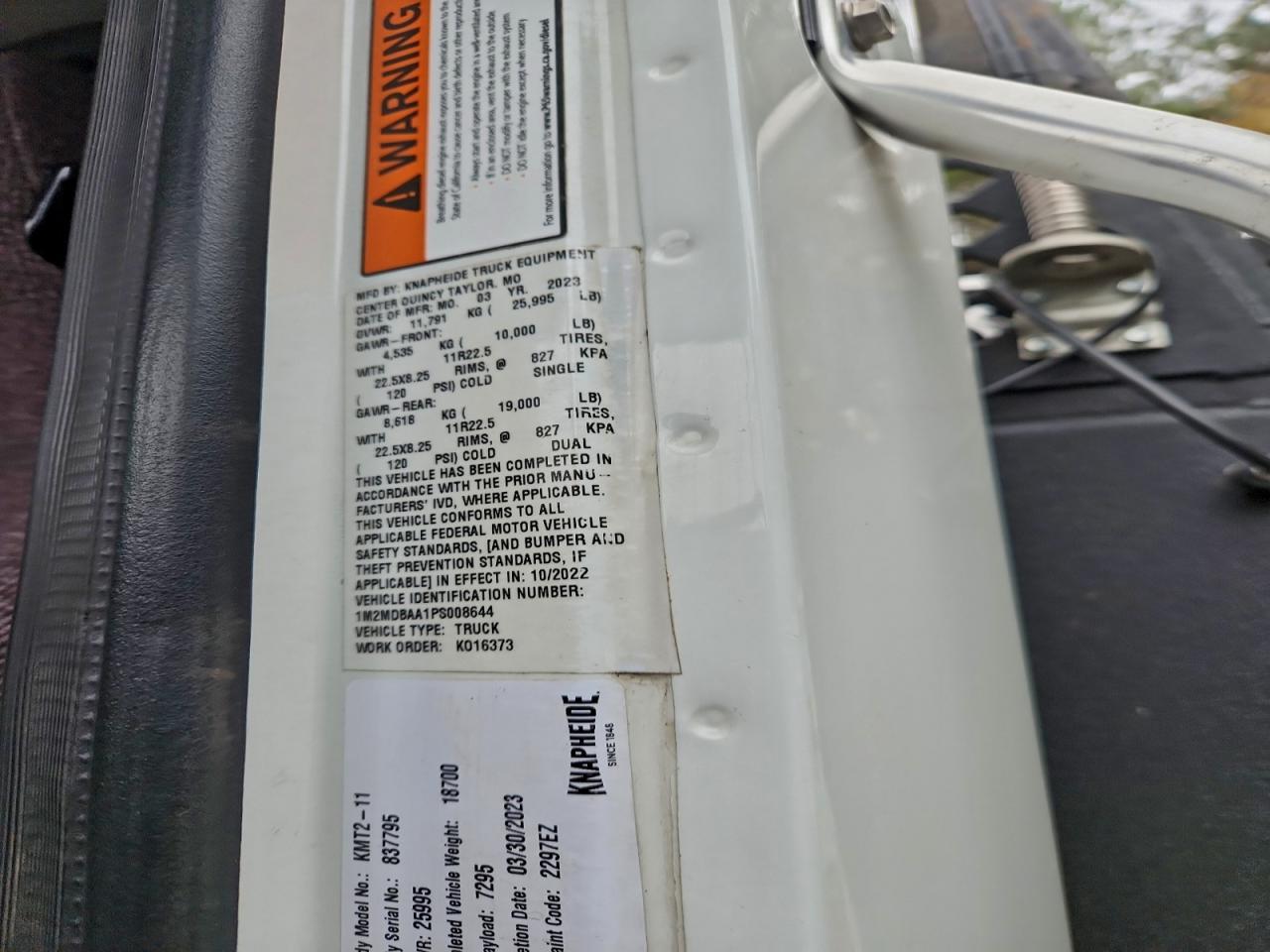 2023 Mack MD Utility / Service Truck