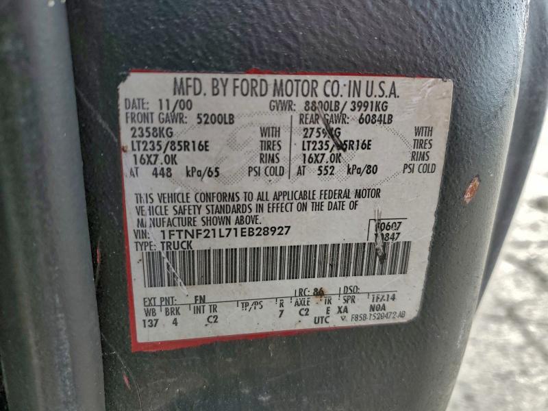 2001 Ford F250 Flatbed Truck