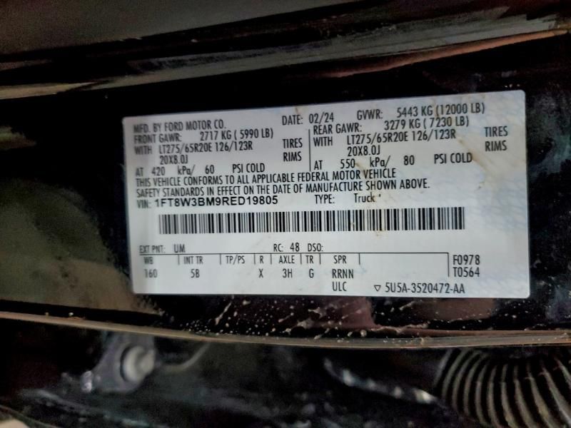 2024 Ford F350 Super Duty