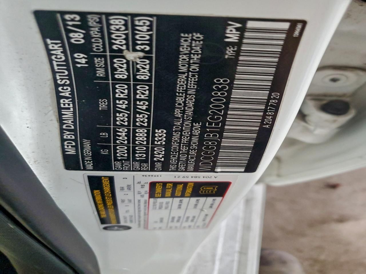 2014 Mercedes-Benz Glk 350 4matic