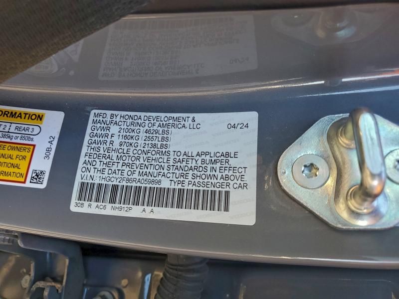 2024 Honda Accord Touring Hybrid