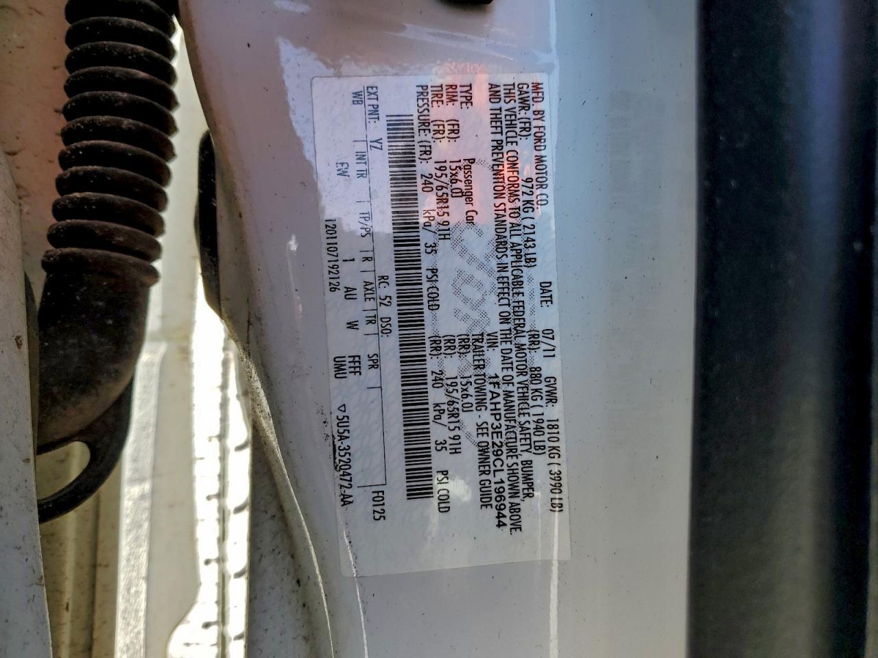 2012 Ford Focus s