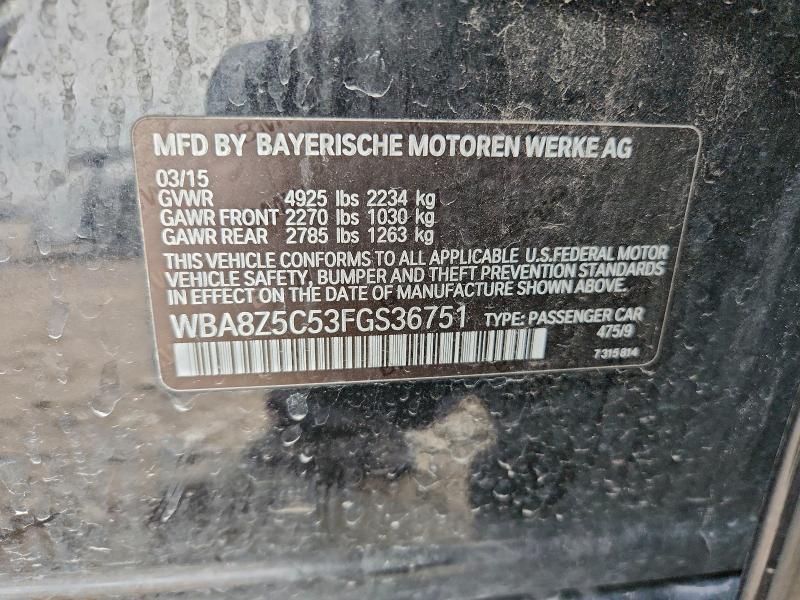 2015 BMW 328 Xigt Sulev