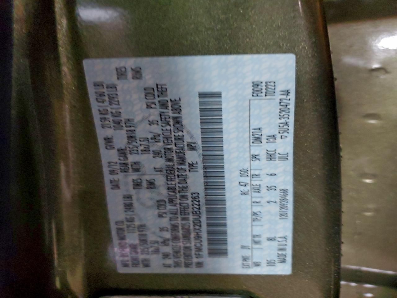 2013 Ford Escape sel