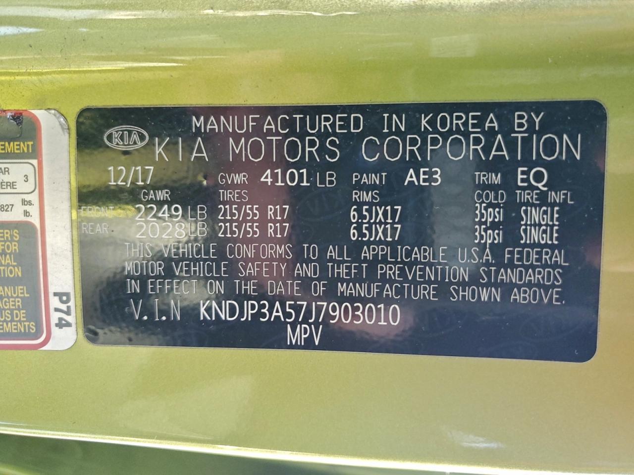 2018 KIA Soul +