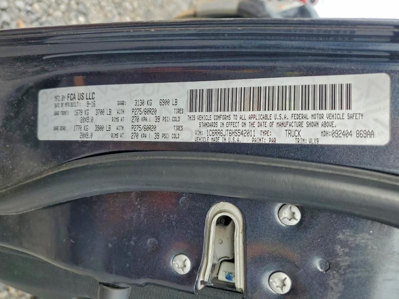 2017 Dodge 1500 Laramie