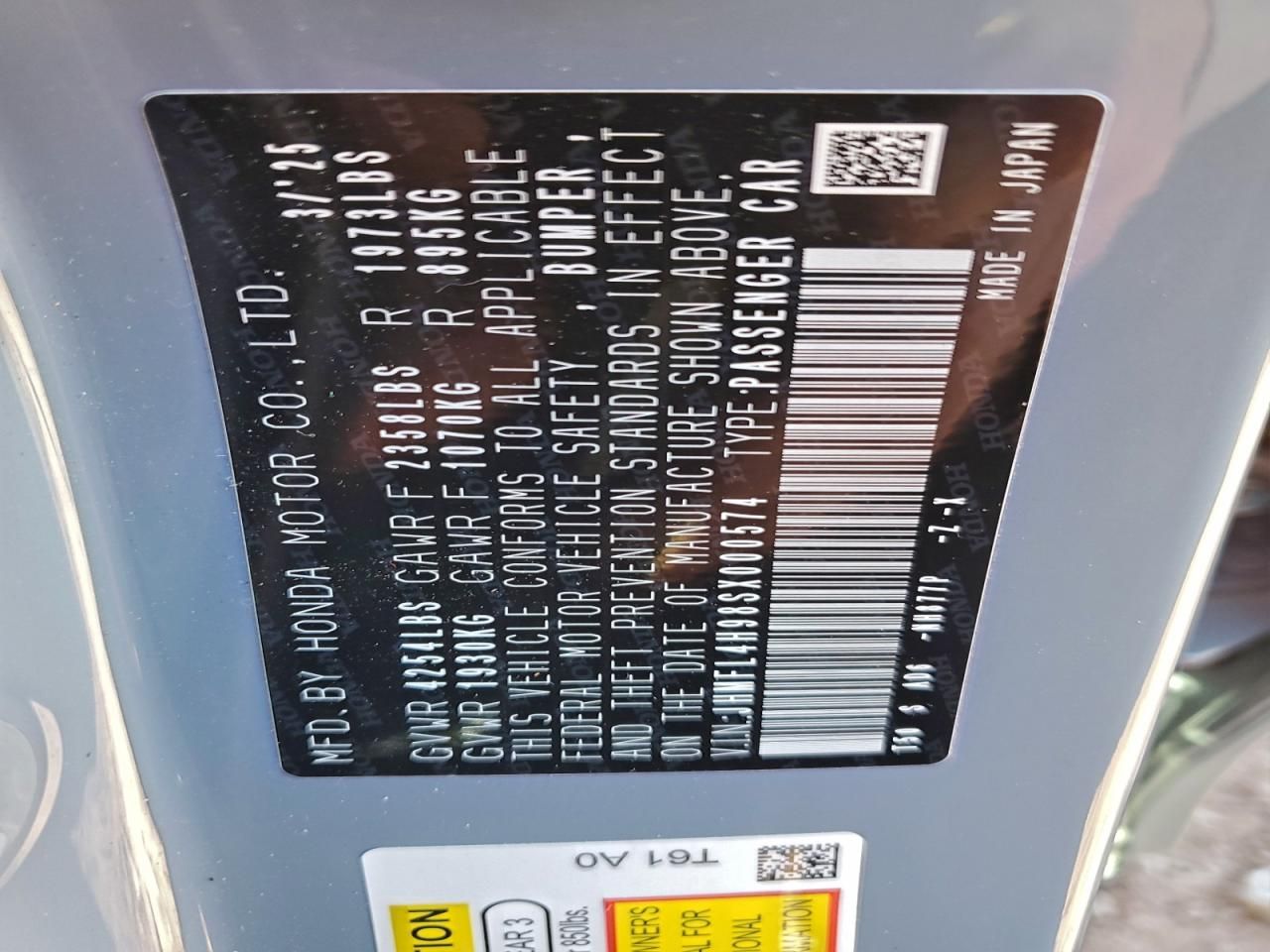 2025 Honda Civic Sport Touring