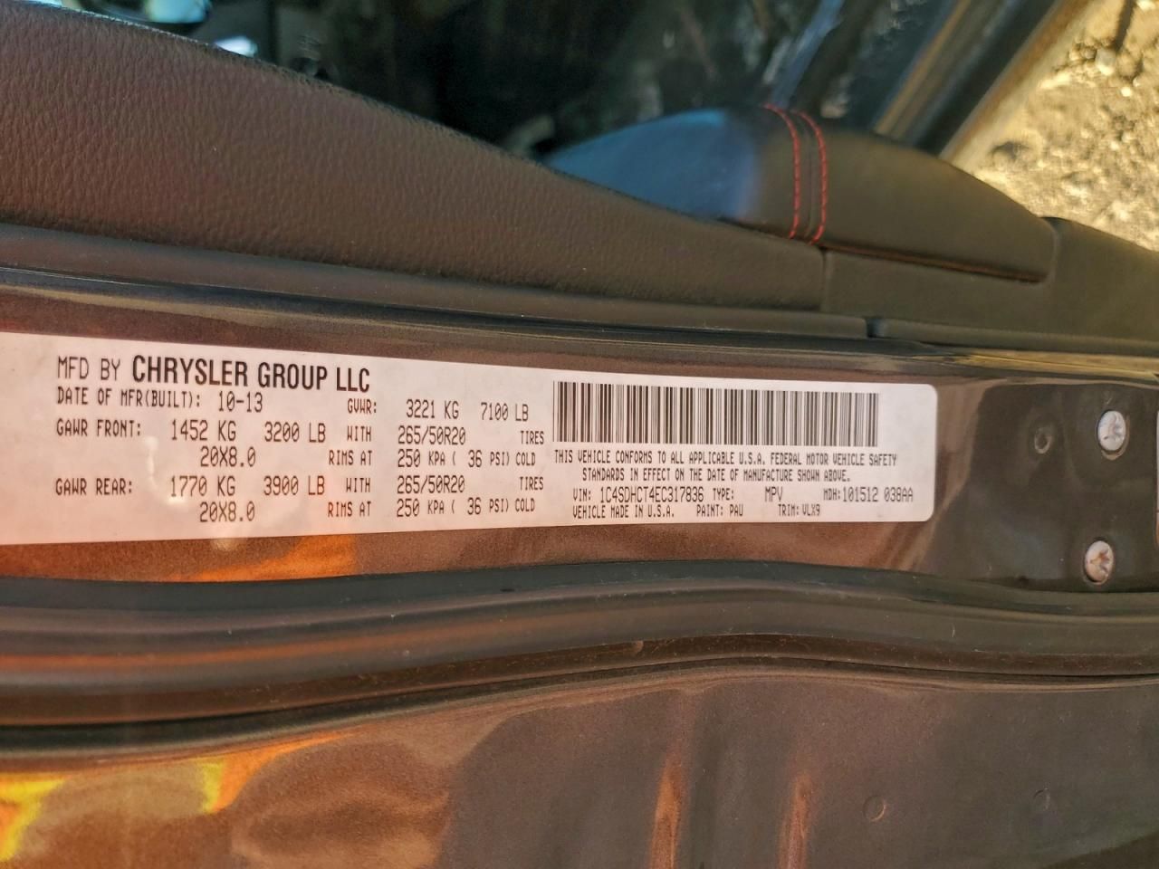 2014 Dodge Durango R/T