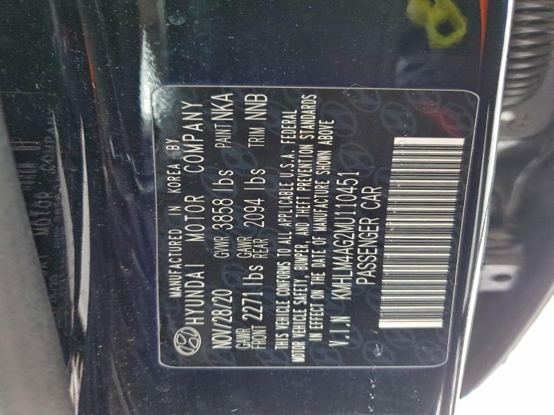 2021 Hyundai Elantra sel