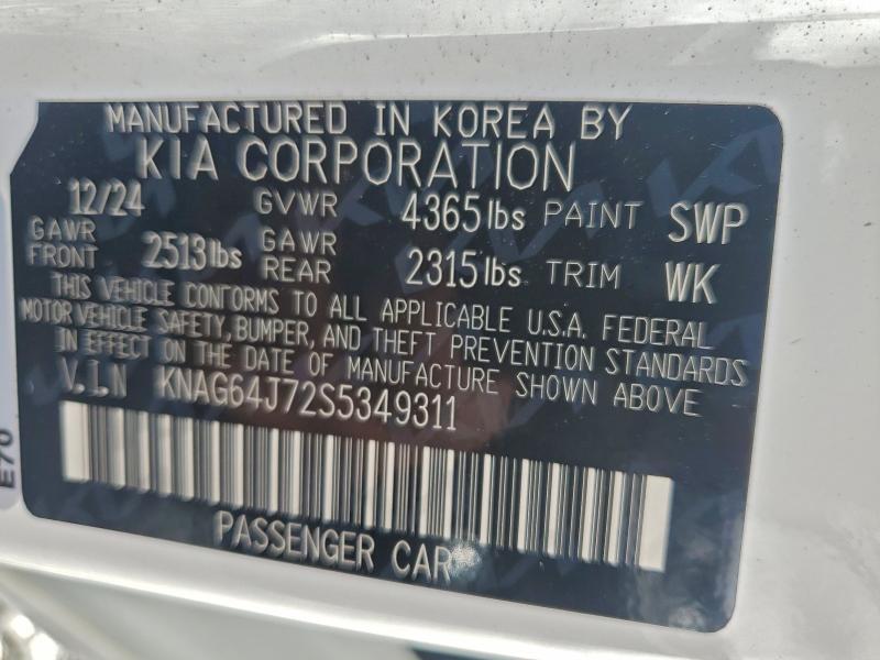 2025 KIA K5