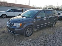 Salvage trucks for sale at Columbus, OH auction: 2014 Chrysler Town & Country Touring L
