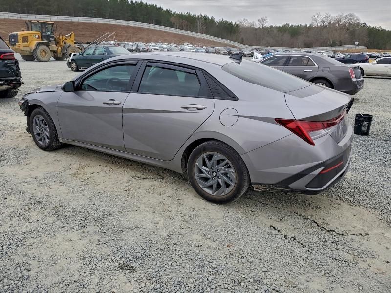 2025 Hyundai Elantra Blue
