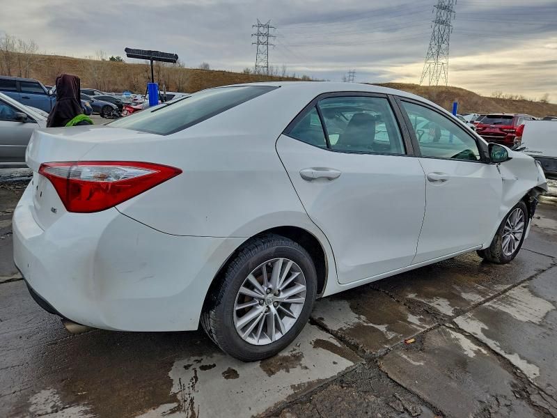 2015 Toyota Corolla l