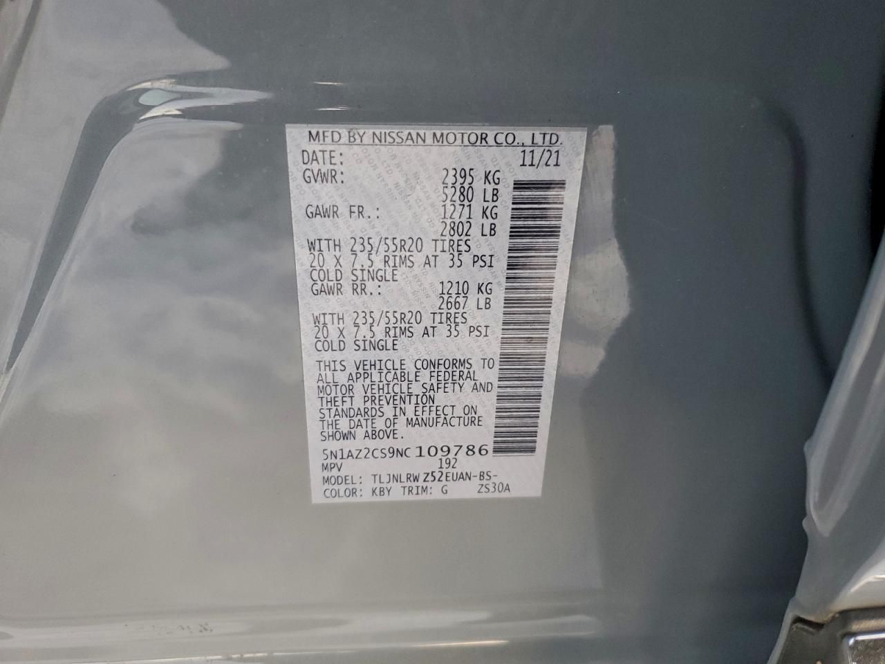 2022 Nissan Murano sl