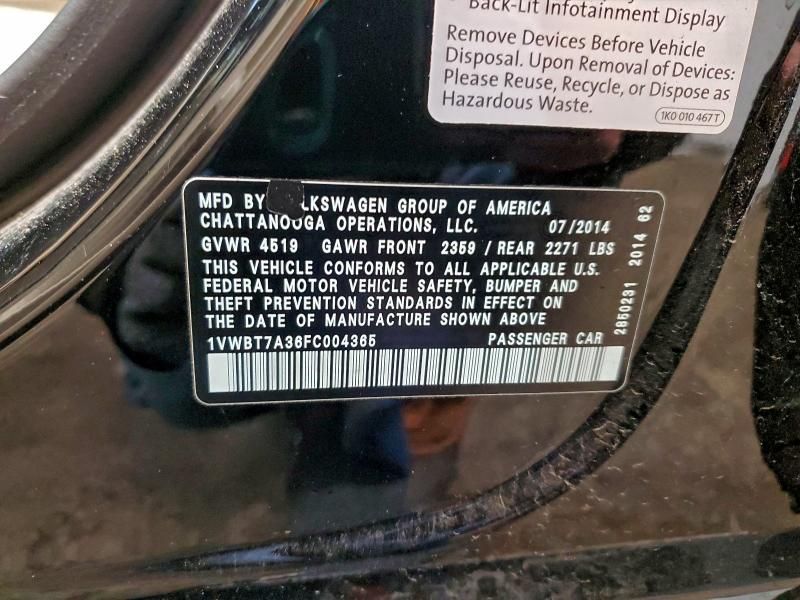 2015 Volkswagen Passat se