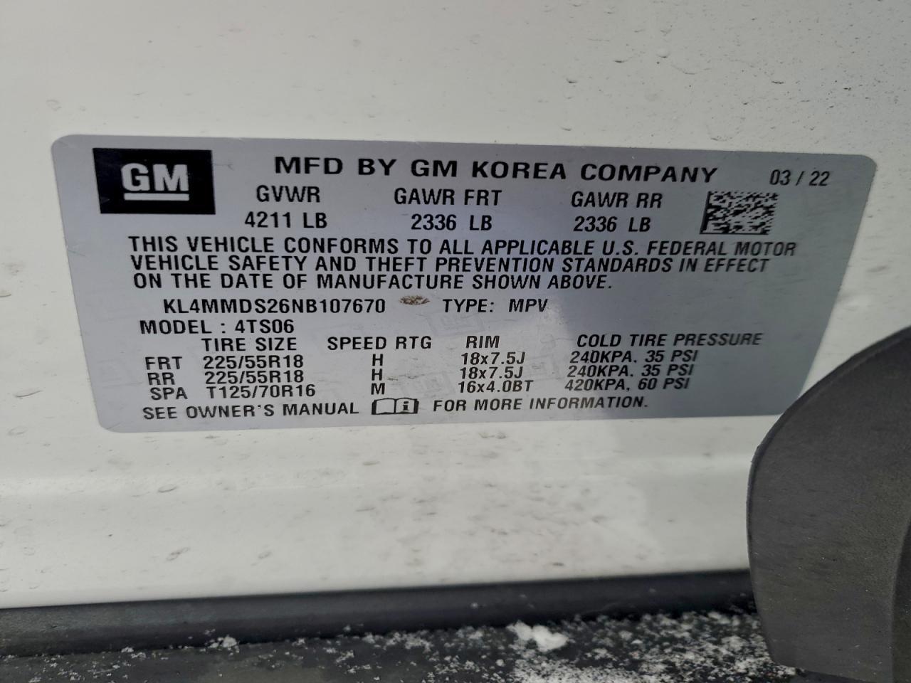 2022 Buick Encore gx Select