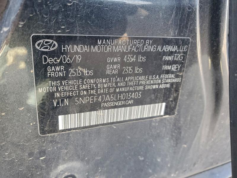 2020 Hyundai Sonata sel