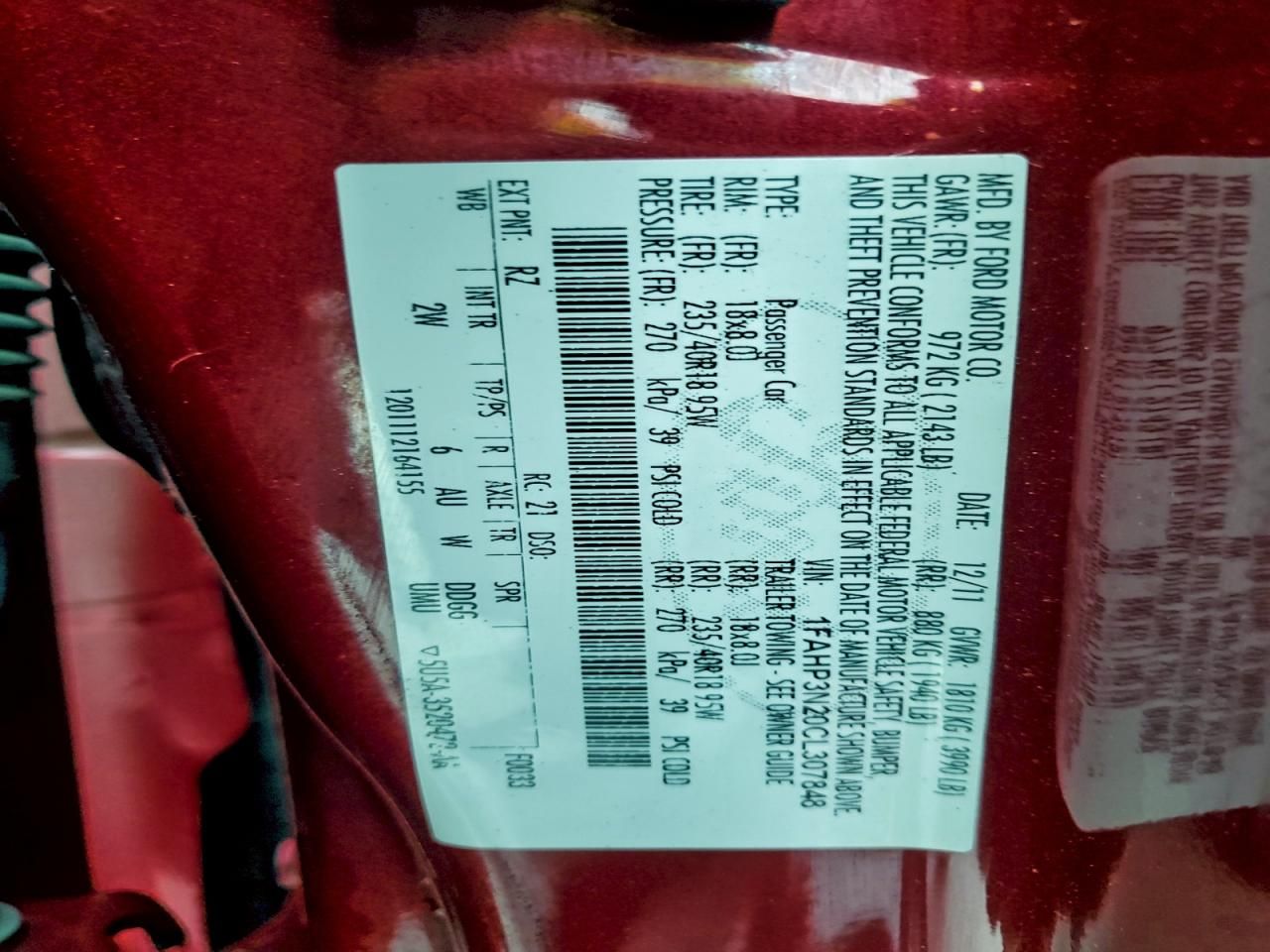 2012 Ford Focus Titanium