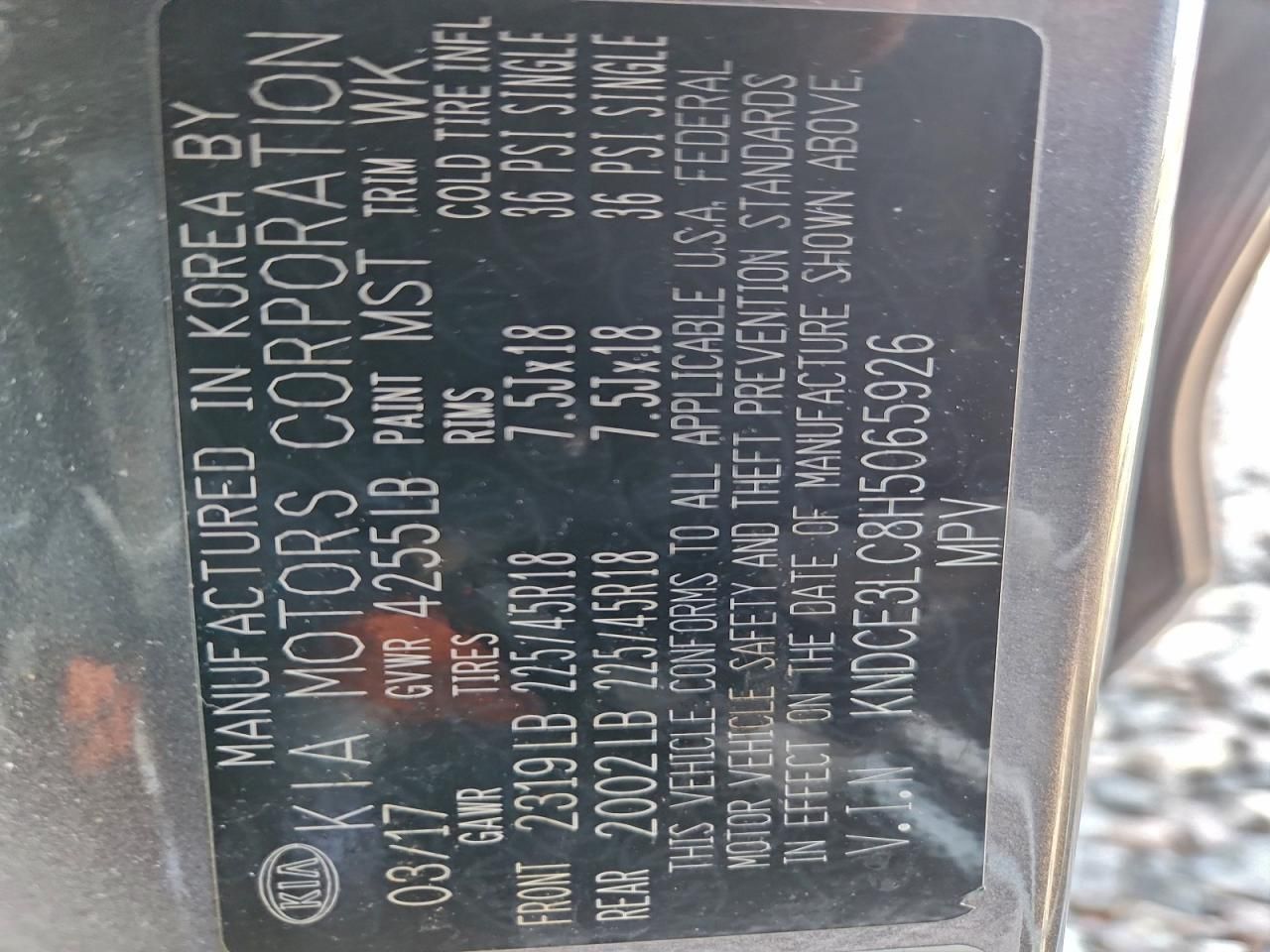 2017 KIA Niro ex Touring