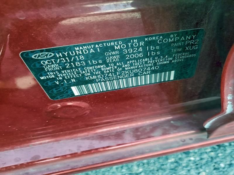 2019 Hyundai Elantra se