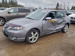 Vehiculos salvage en venta de Copart Bowmanville, ON: 2005 Mazda 3 S