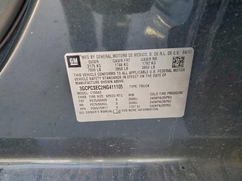 2017 Chevrolet Silverado C1500 ltz