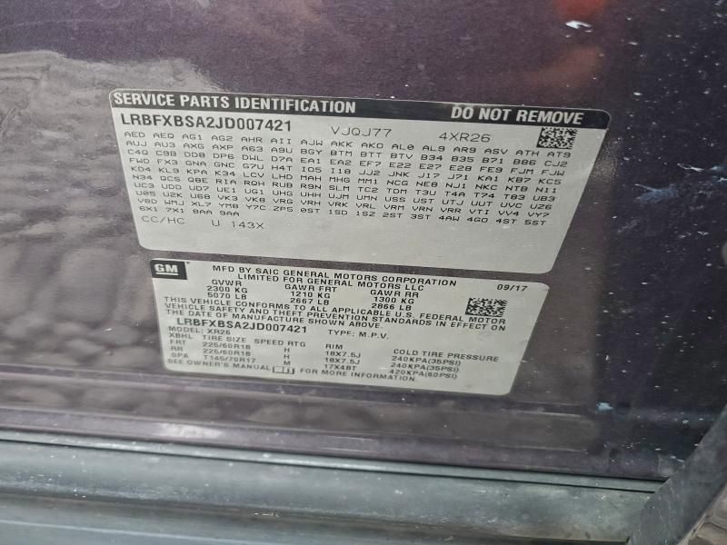 2018 Buick Envision Preferred