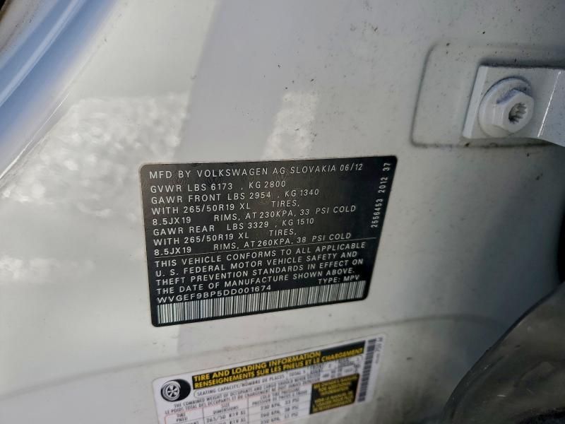 2013 Volkswagen Touareg V6