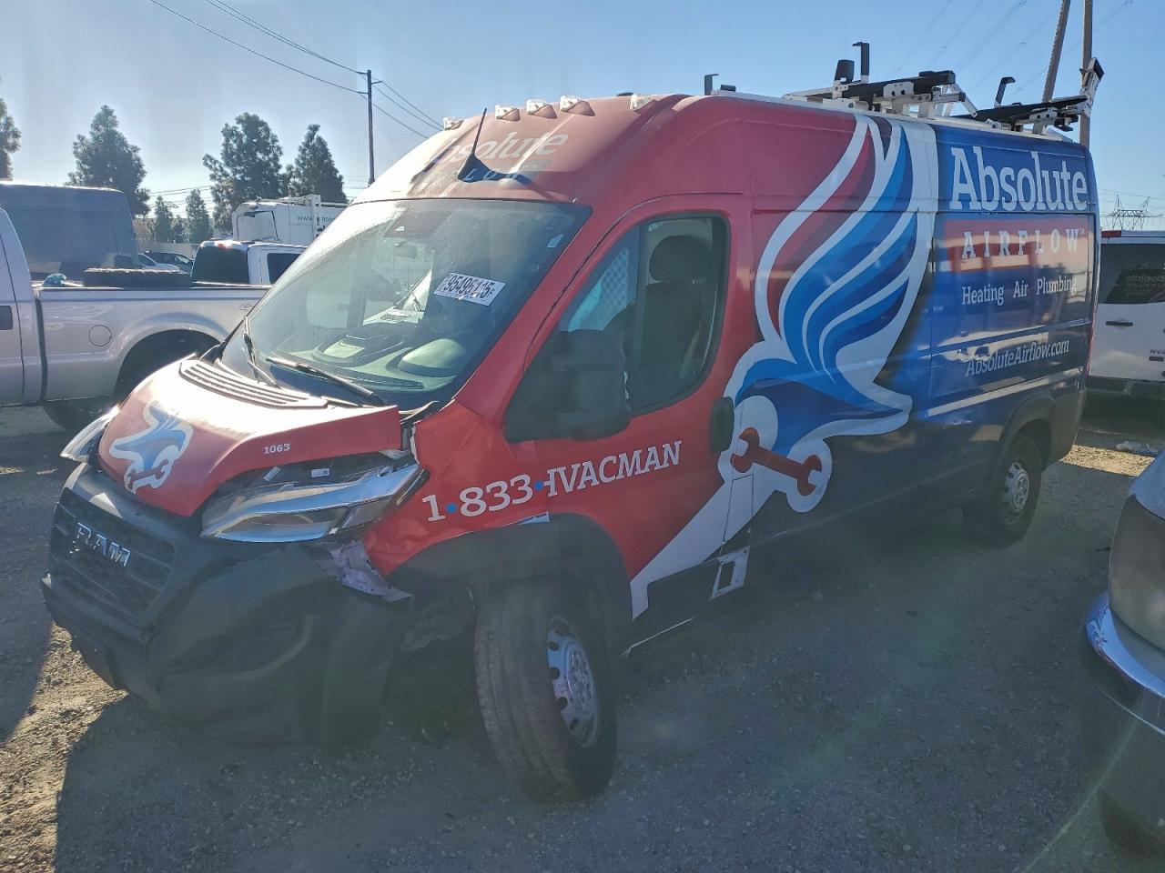 2023 Dodge RAM Promaster 2500 Utility / Service Van