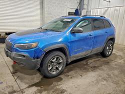 Jeep Cherokee salvage cars for sale: 2019 Jeep Cherokee Trailhawk