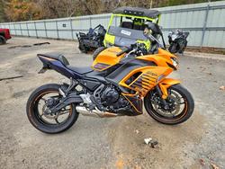 Kawasaki ex650 p salvage cars for sale: 2025 Kawasaki EX650 P