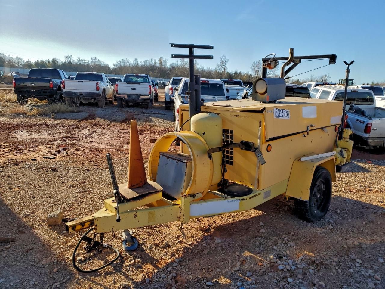 1998 Team Fenex F-123-KP Manhole Support Trailer