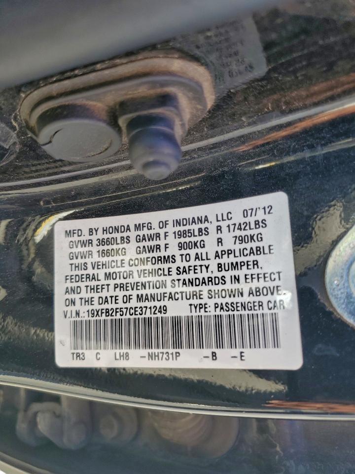 2012 Honda Civic lx