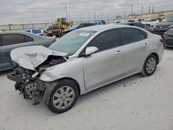 Salvage cars for sale from Copart Haslet, TX: 2022 KIA Rio lx