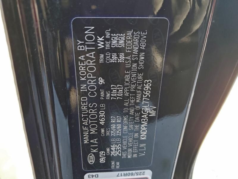 2020 KIA Sportage lx