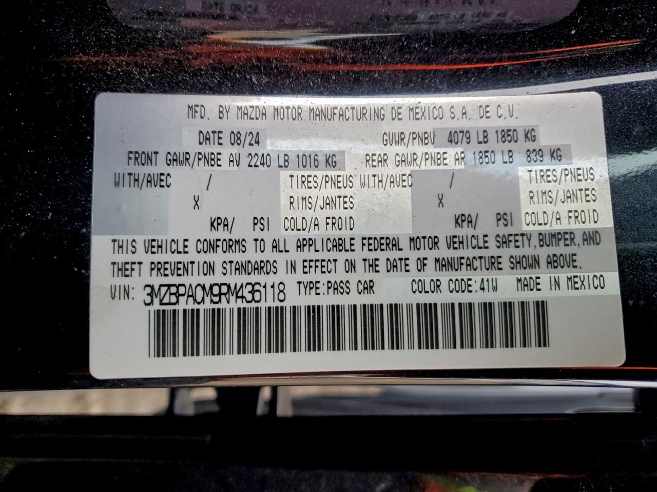 2024 Mazda 3 Preferred