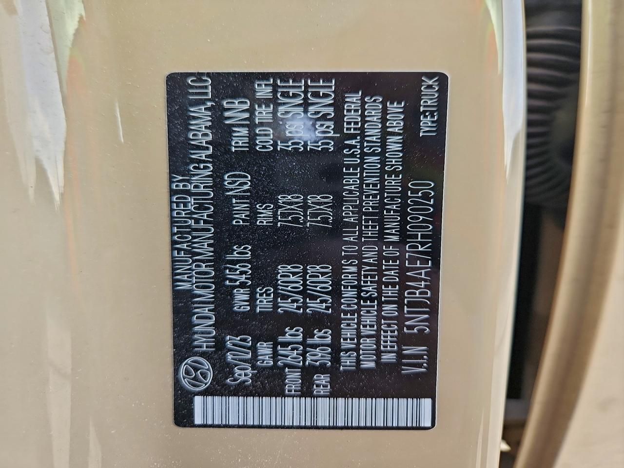 2024 Hyundai Santa Cruz sel